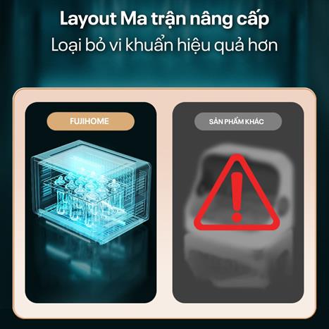 Tủ sấy chén bát tiệt trùng Fujihome DD48 Màu Trắng