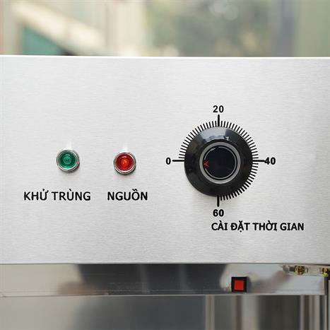 Tủ sấy chén bát tiệt trùng Fujihome DD400A Màu Trắng