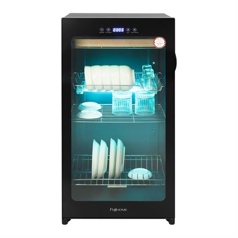 Tủ sấy chén bát tiệt trùng Fujihome DD128 Màu Đen