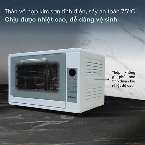 Tủ sấy chén bát tiệt trùng Fujihome DD38 Màu Trắng