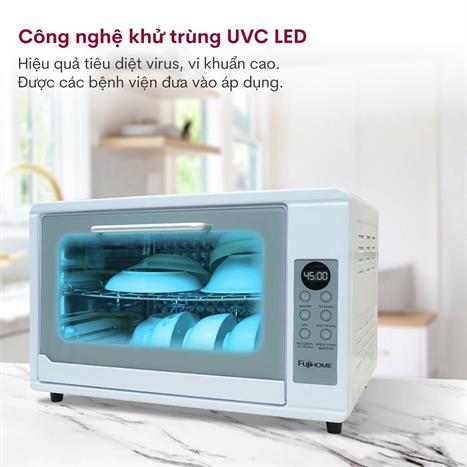 Tủ sấy chén bát tiệt trùng Fujihome DD38 Màu Trắng