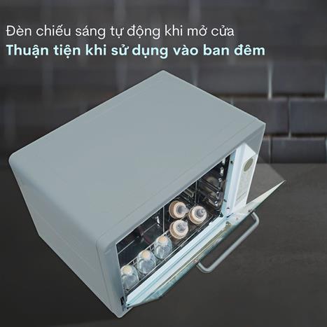 Tủ sấy chén bát tiệt trùng Fujihome DD38 Màu Trắng