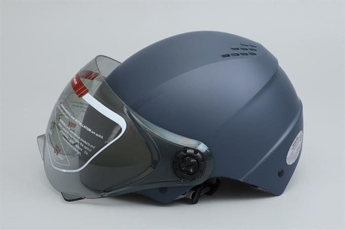 Mũ 1/2 size L Delites ATN10K xanh đen Màu Xanh đen