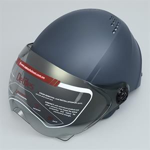 Mũ 1/2 size L Delites ATN10K xanh đen