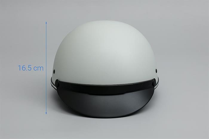 Mũ 1/2 size L Delites ATN04 xám khói Màu Xám