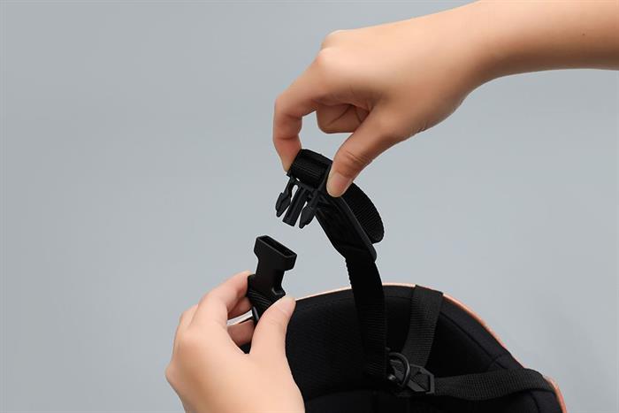 Mũ 1/2 size XL Delites ATN05 cam gạch Màu Cam