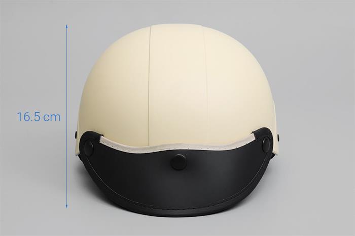 Mũ 1/2 size XL Delites ATN05 vàng sữa Màu Vàng nhạt