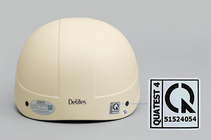 Mũ 1/2 size XL Delites ATN05 vàng sữa Màu Vàng nhạt