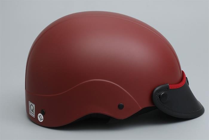 Mũ 1/2 size XL Delites ATN05 đỏ nâu Màu Đỏ đậm