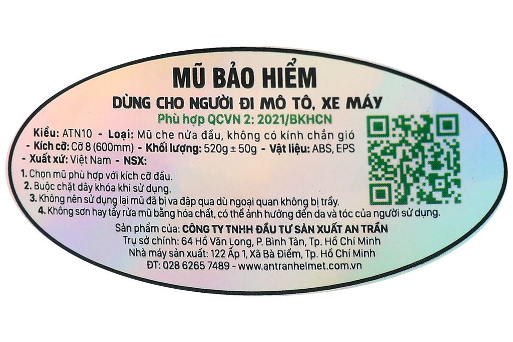Mũ 1/2 size XL Delites ATN10 nâu xám Màu Nâu