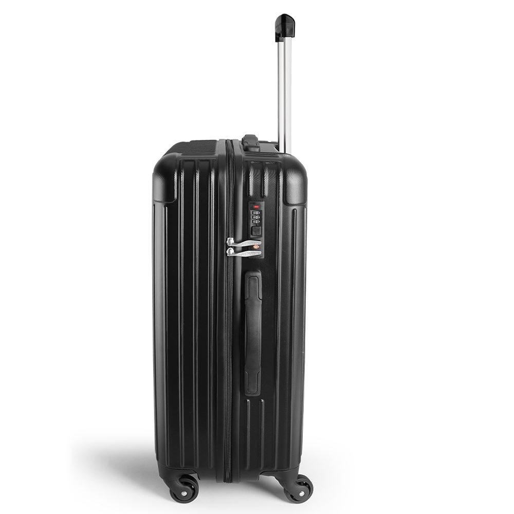 Vali kéo Lock&Lock LTZ618BLK 24 inch Đen Màu Đen