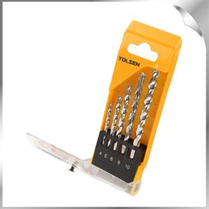 Mũi khoan tường Tolsen 75459 4-10 mm (bộ 5 mũi)
