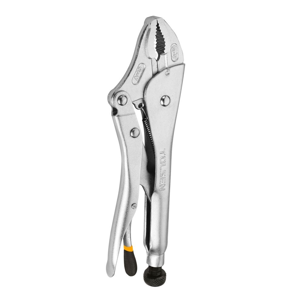 Kìm bấm miệng cong Tolsen 10380 18 cm Màu Đen - Vàng