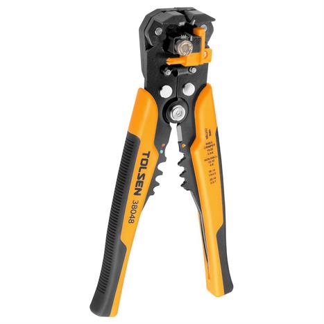 Kìm tuốt dây tự động Tolsen 38048 20 cm Màu Đen - Vàng