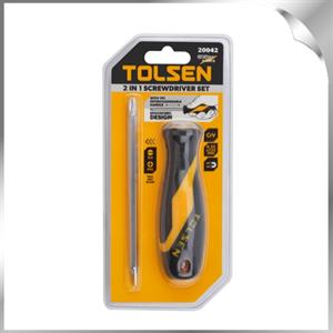 Bộ tua vít 2 in 1 PH2, SL6 Tolsen 20042