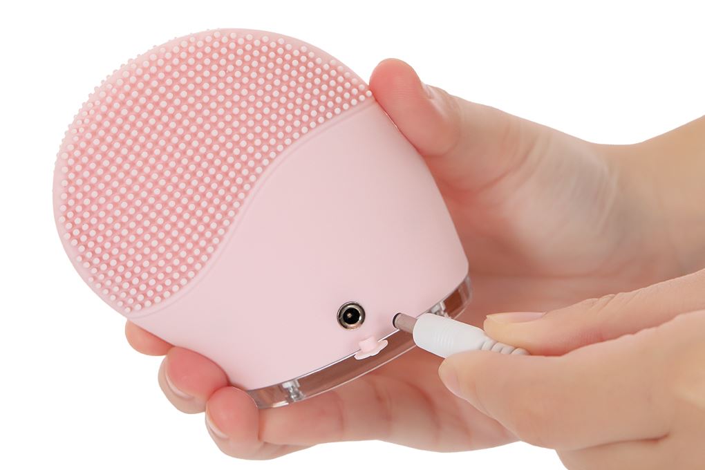 Máy rửa mặt và massage Halio Baby Pink Màu Hồng phấn
