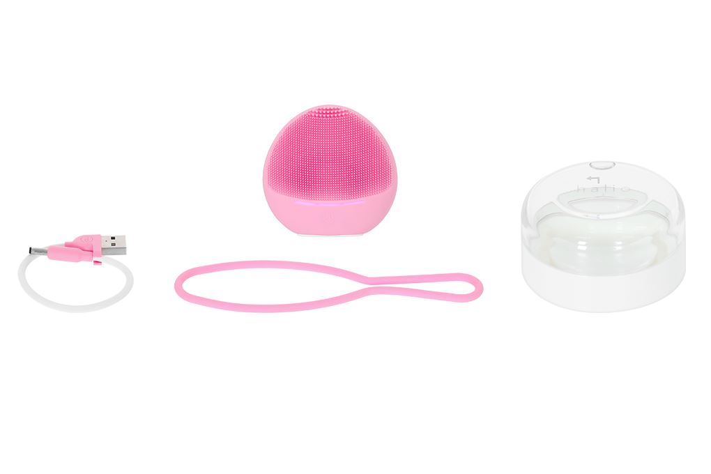 Máy rửa mặt và massage dành cho da nhạy cảm Halio Baby Pink Màu Hồng