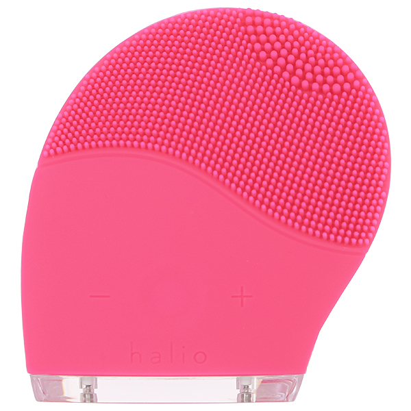 Máy rửa mặt và massage Halio Hot Pink