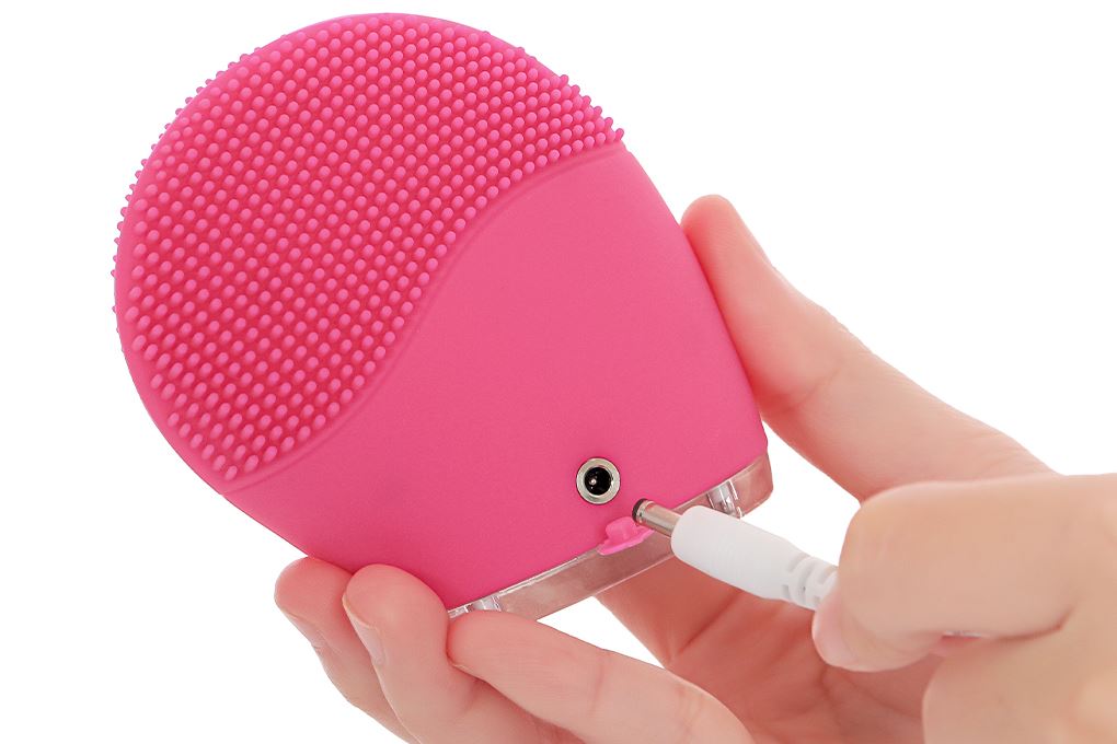 Máy rửa mặt và massage Halio Hot Pink Màu Hồng
