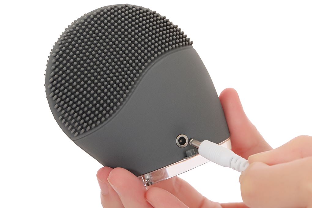 Máy rửa mặt và massage Halio Grey Smoke Màu Xám