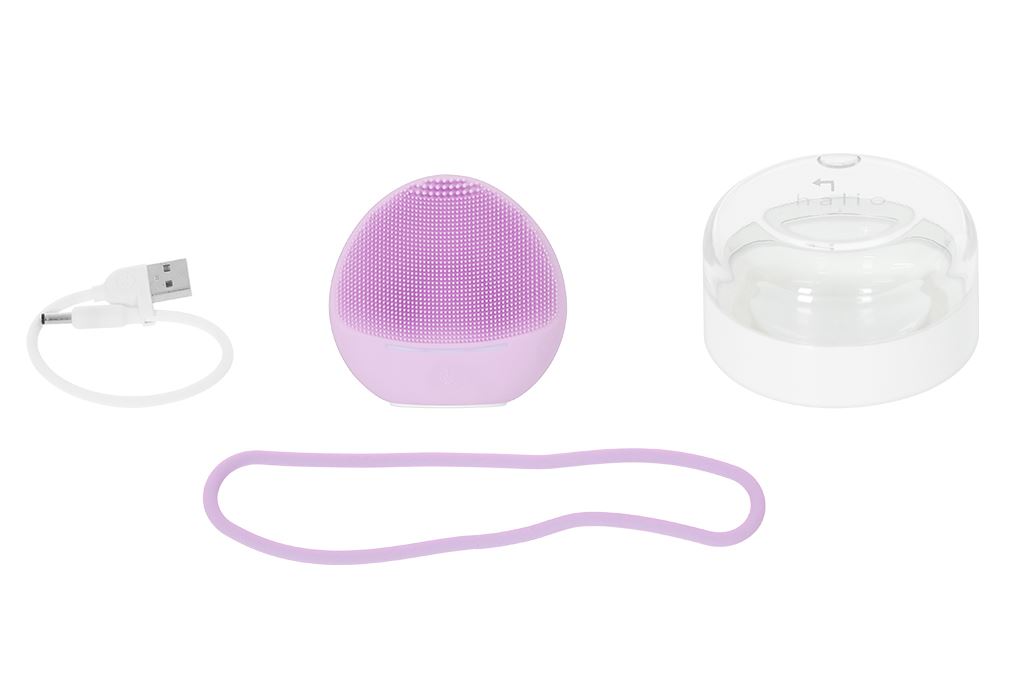 Máy rửa mặt và massage Halio Purple Rain - 9