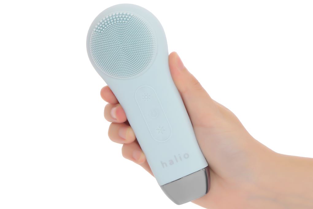 Máy rửa mặt và massage Halio 5 in 1 Ice Blue Màu Xanh Dương