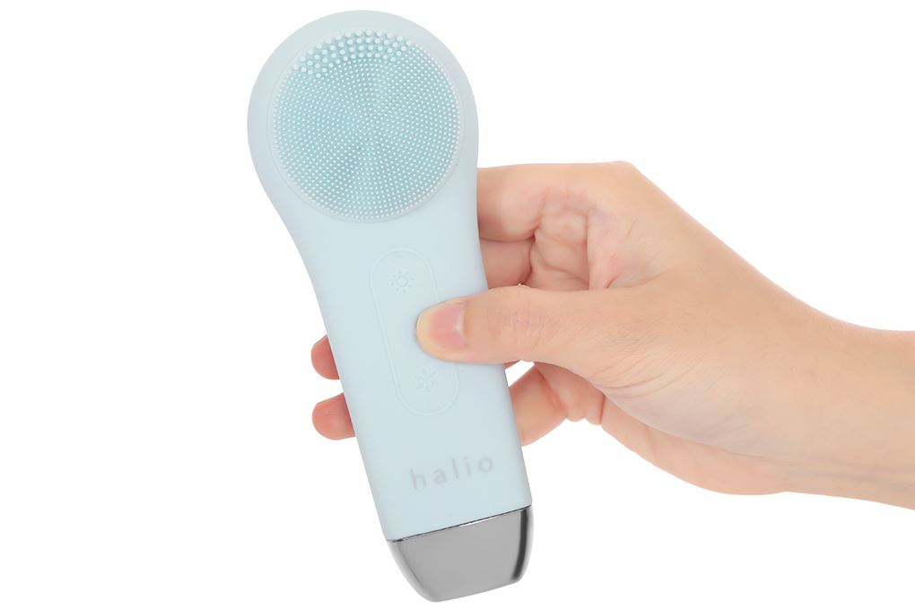 Máy rửa mặt và massage Halio 5 in 1 Ice Blue Màu Xanh Dương