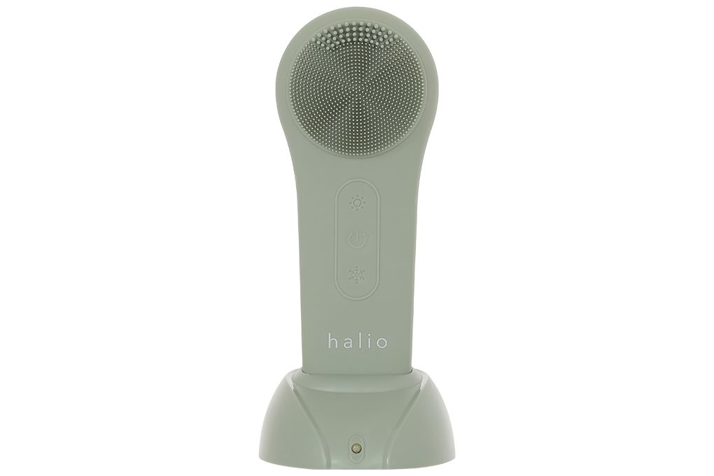 Máy rửa mặt và massage Halio 5 in 1 Sage Green Màu Xanh lá