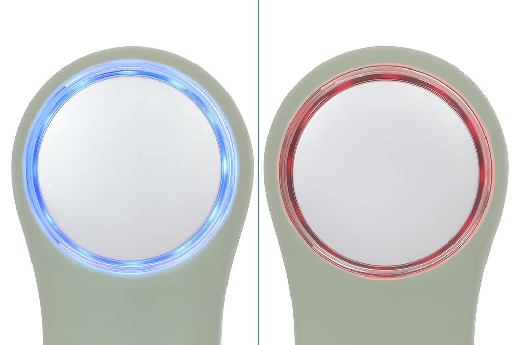 Máy rửa mặt và massage Halio 5 in 1 Sage Green Màu Xanh lá