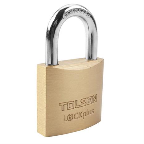 Ổ khoá đồng 60 mm Tolsen 55106 Màu Đen - Vàng