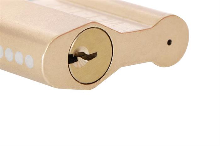 Ổ khóa đồng 48 mm Việt-Tiệp 0152M Màu Vàng đồng