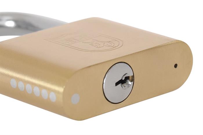 Ổ khóa bấm đồng 60 mm Việt-Tiệp 01601 Màu Vàng đồng