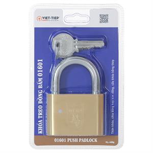 Ổ khóa bấm đồng 60 mm Việt-Tiệp 01601