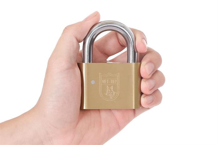 Ổ khóa bấm đồng 60 mm Việt-Tiệp 01601 Màu Vàng đồng