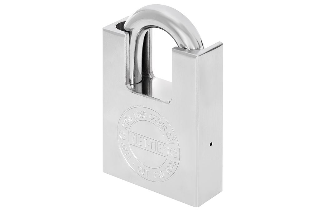 Ổ khóa chống cắt kẽm 60 mm Việt-Tiệp 01602 Màu Bạc
