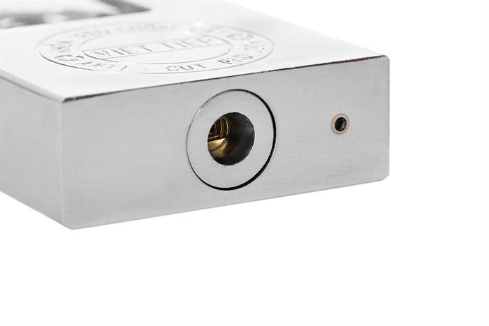 Ổ khóa chống cắt kẽm 60 mm Việt-Tiệp 01602 Màu Bạc