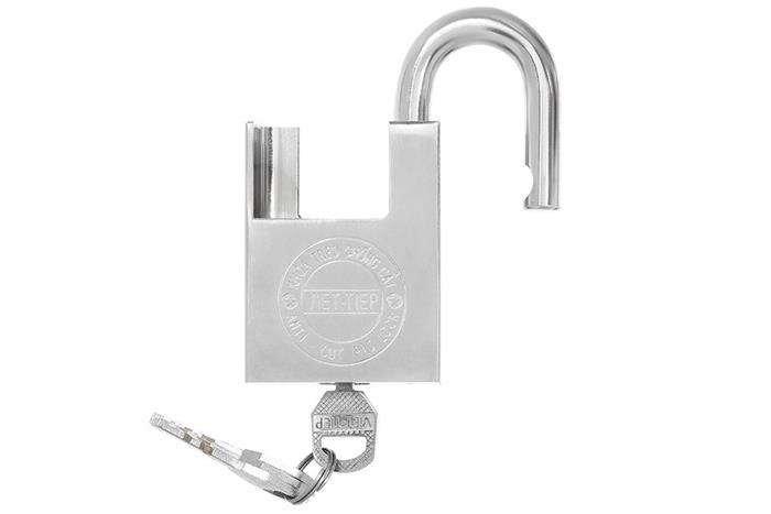 Ổ khóa chống cắt kẽm 60 mm Việt-Tiệp 01602 Màu Bạc