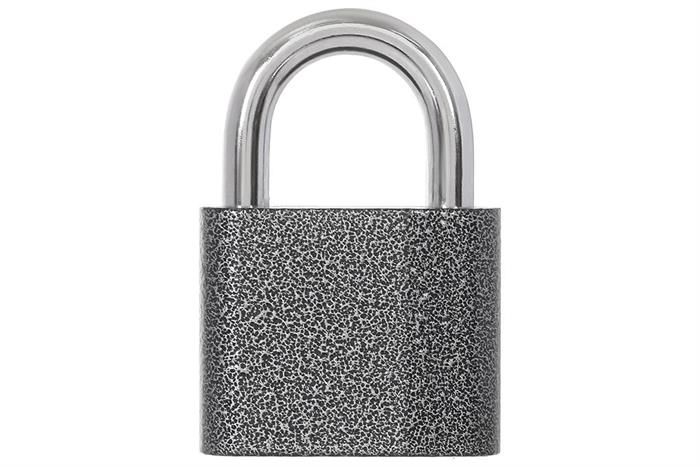 Ổ khóa gang 50 mm Việt-Tiệp 01526 Màu Đen