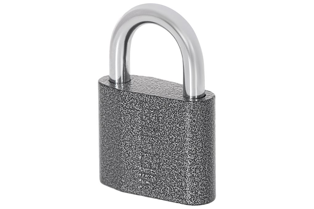 Ổ khóa gang 50 mm Việt-Tiệp 01526 Màu Đen