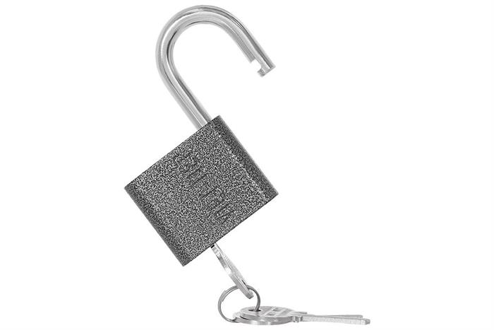 Ổ khóa gang 50 mm Việt-Tiệp 01526 Màu Đen