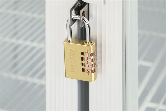 Ổ khóa số xoay đồng 40 mm Việt-Tiệp 13131 Màu Vàng đồng