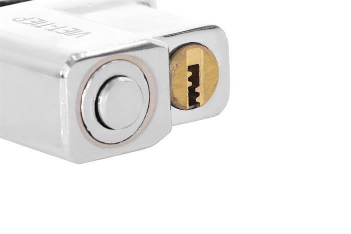 Ổ khóa phanh đĩa kẽm 50 mm Việt-Tiệp 06972 Màu Bạc
