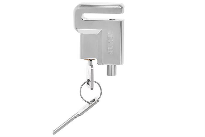 Ổ khóa phanh đĩa kẽm 50 mm Việt-Tiệp 06972 Màu Bạc