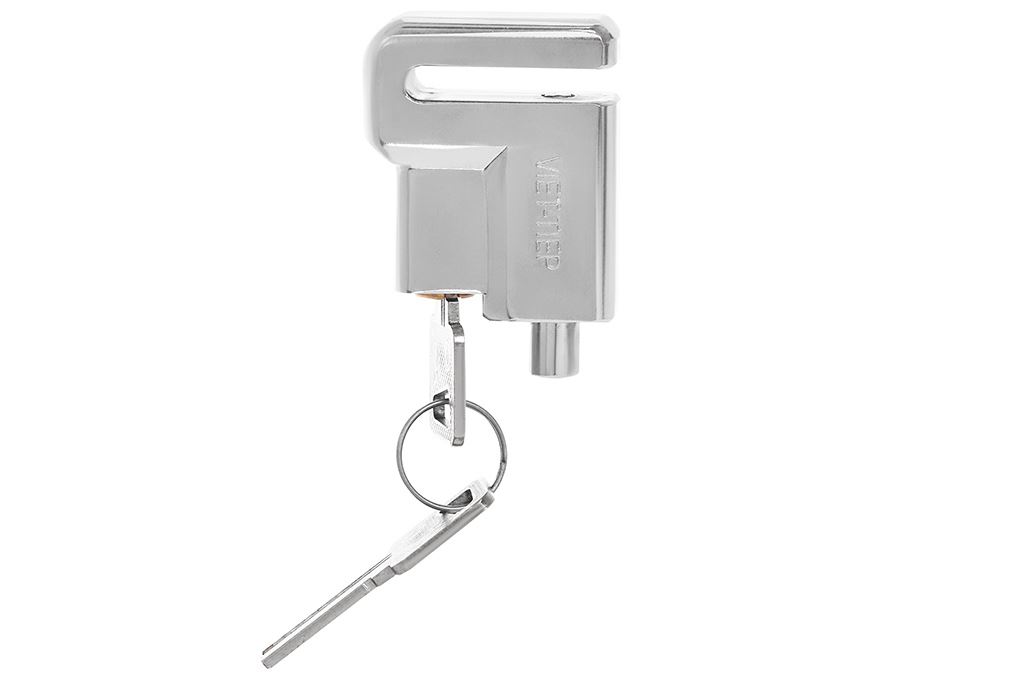 Ổ khóa phanh đĩa kẽm 50 mm Việt-Tiệp 06972 Màu Bạc