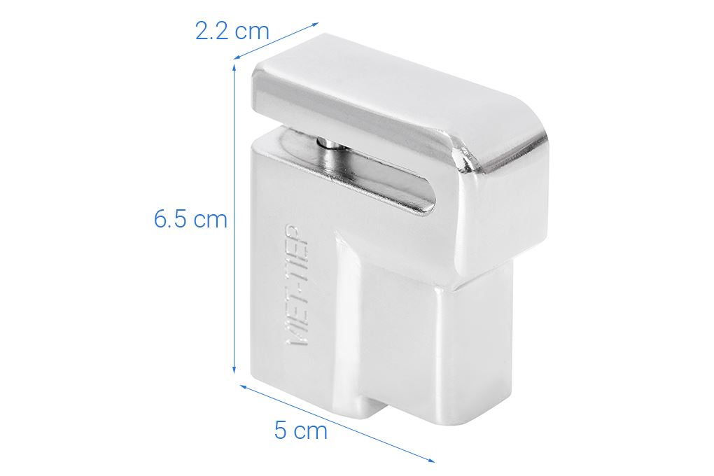 Ổ khóa phanh đĩa kẽm 50 mm Việt-Tiệp 06972 Màu Bạc
