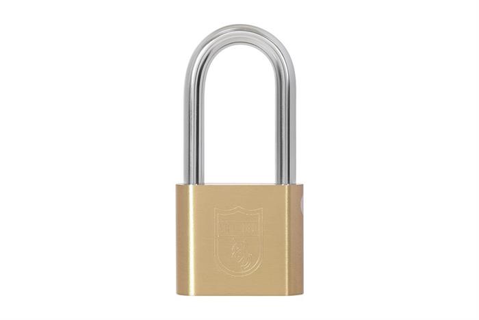 Ổ khóa bấm đồng 48 mm Việt-Tiệp 01524 Màu Vàng đồng