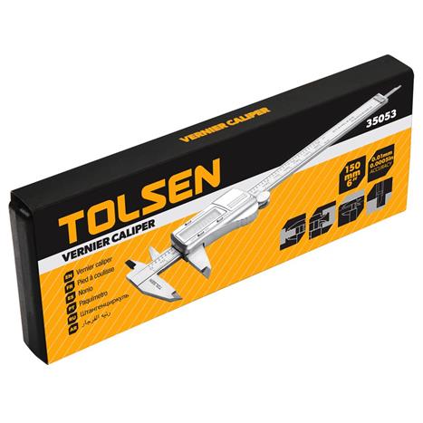 Thước kẹp Tolsen 35053 0.15 m Màu Đen - Vàng