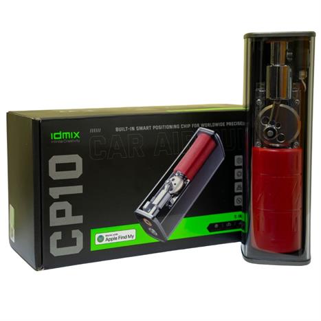 Bơm xe thông minh kèm định vị IDMIX Màu Đen