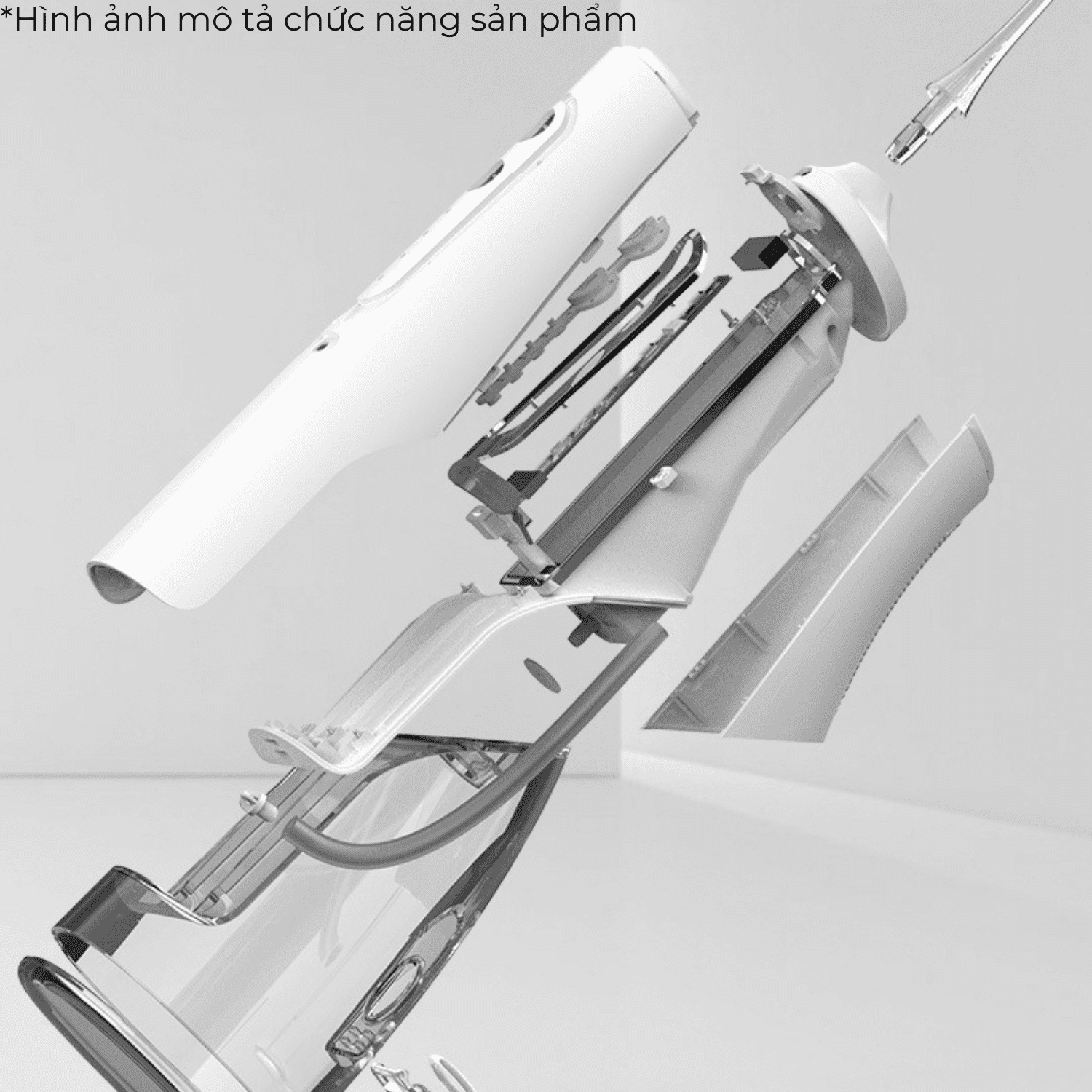 Tăm nước cầm tay Meilike M209 Màu Đen