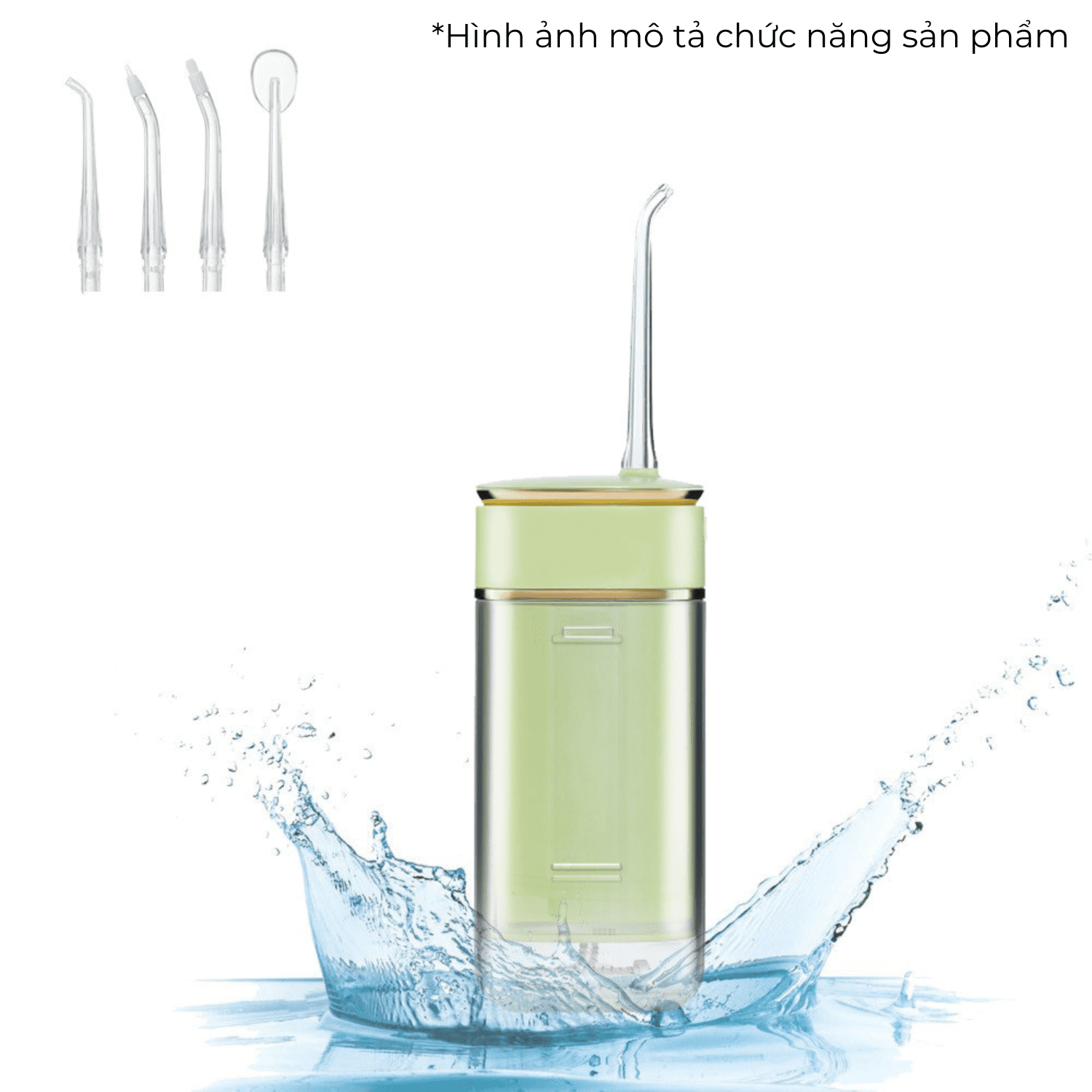 Tăm nước cầm tay Aiite IE008 Màu Trắng